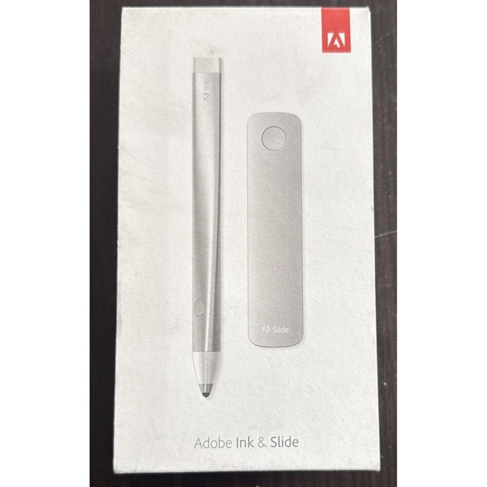 Adobe Ink & Slide Creative Cloud Connected Precision Stylus Pen/Ruler o